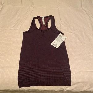 Lululemon tank- swiftly tech racer back size4